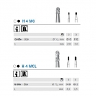 [Komet] Metal & Ceramic cutting bur